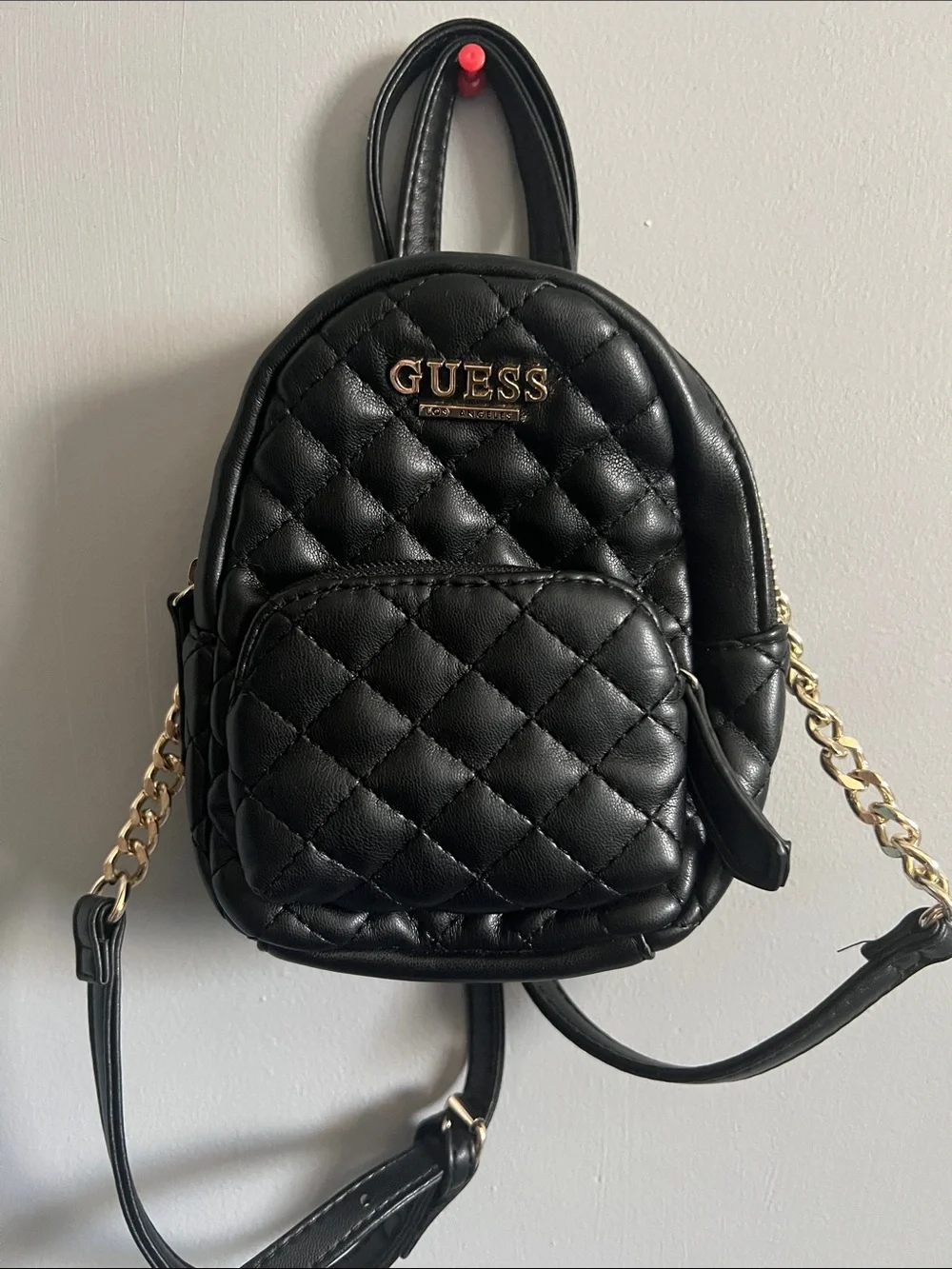 GUESS mini black backpack